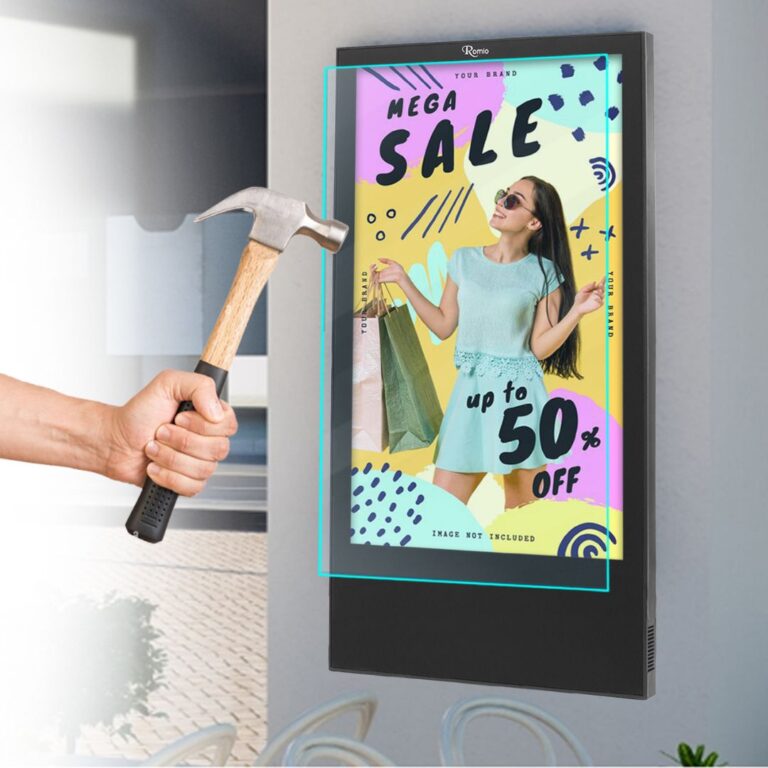 Digital super slim menu board