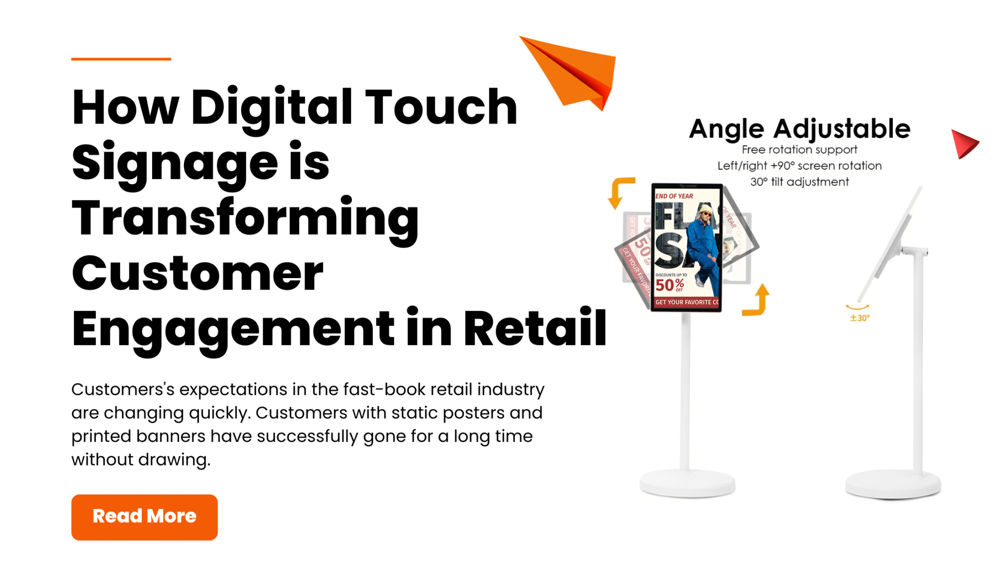 How digital touch signage is transforming customer engagement in retail
