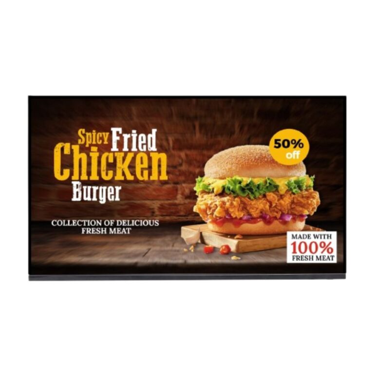Digital menu board