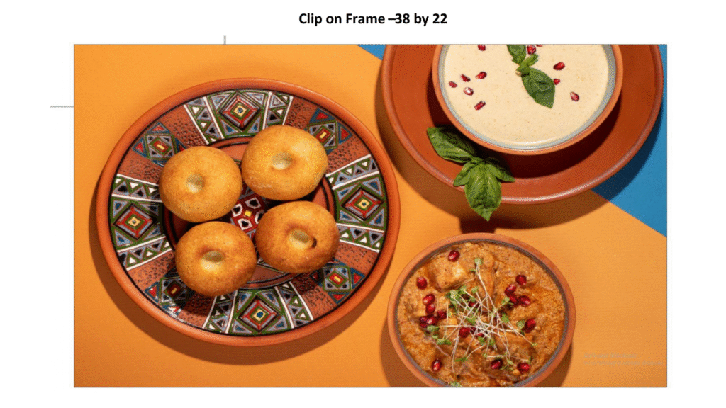 Clip on light frame