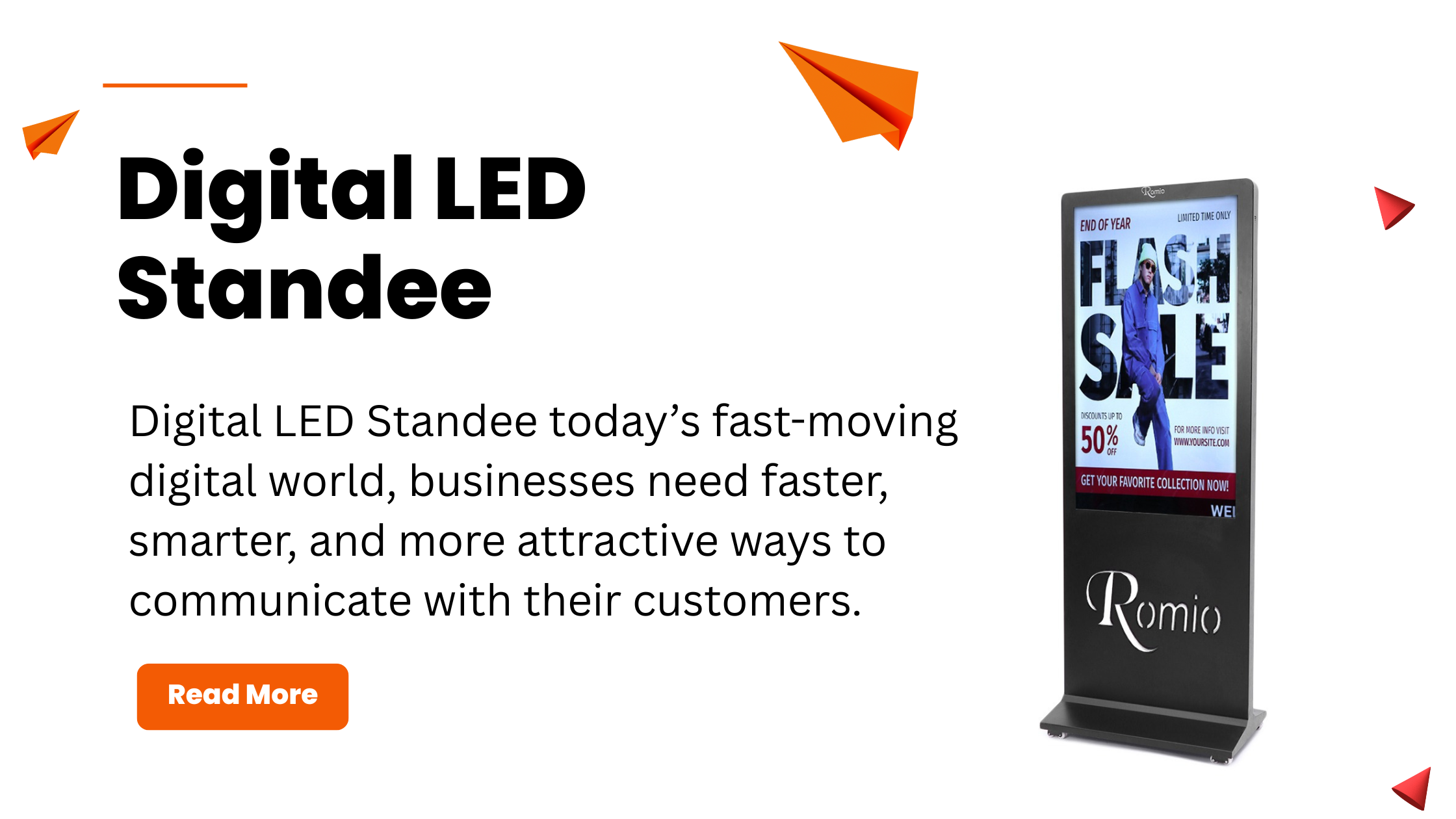 Digital LED Standee