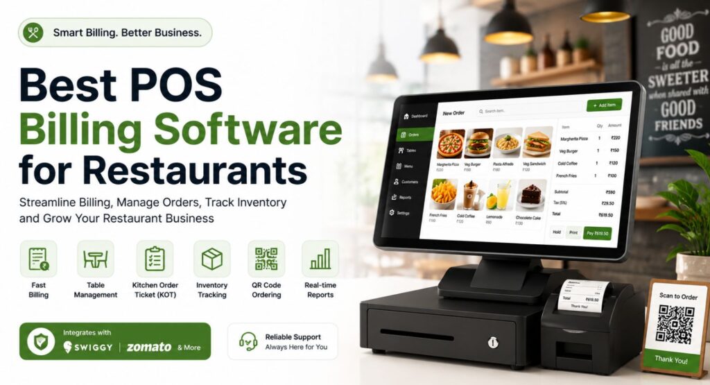 pos billing software for restaurants