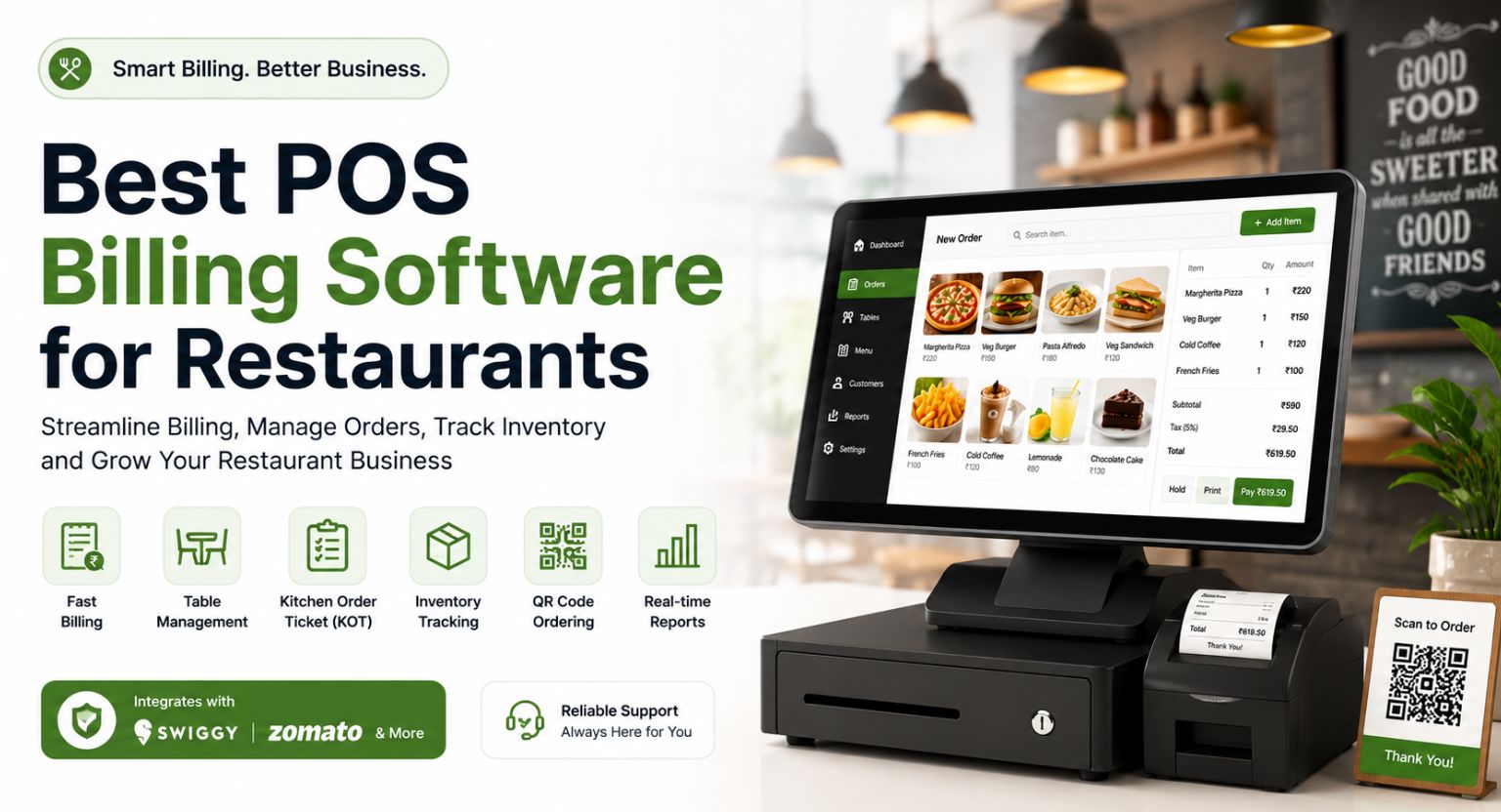 pos billing software for restaurants