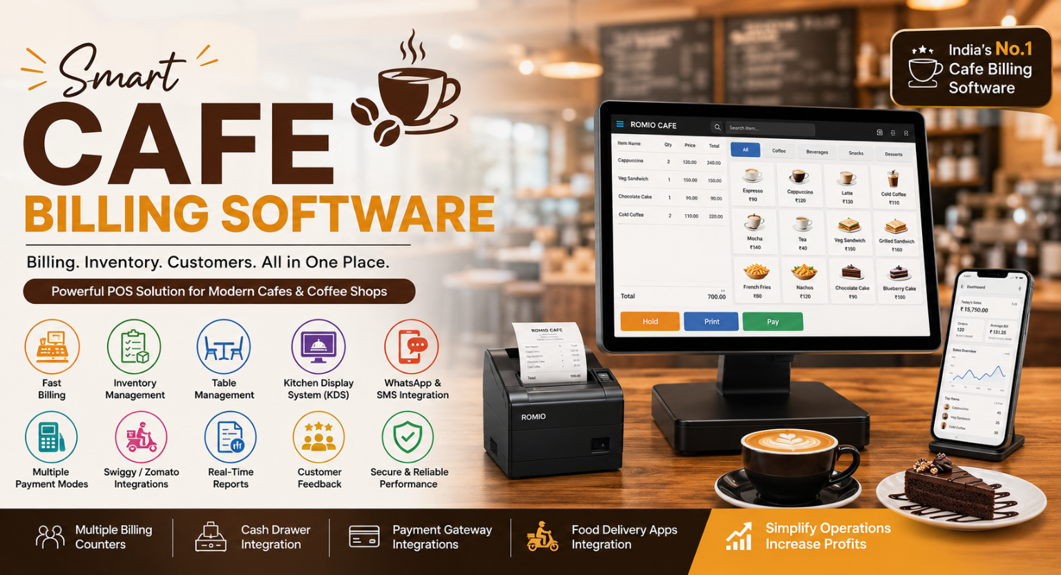 Cafe Billing Software