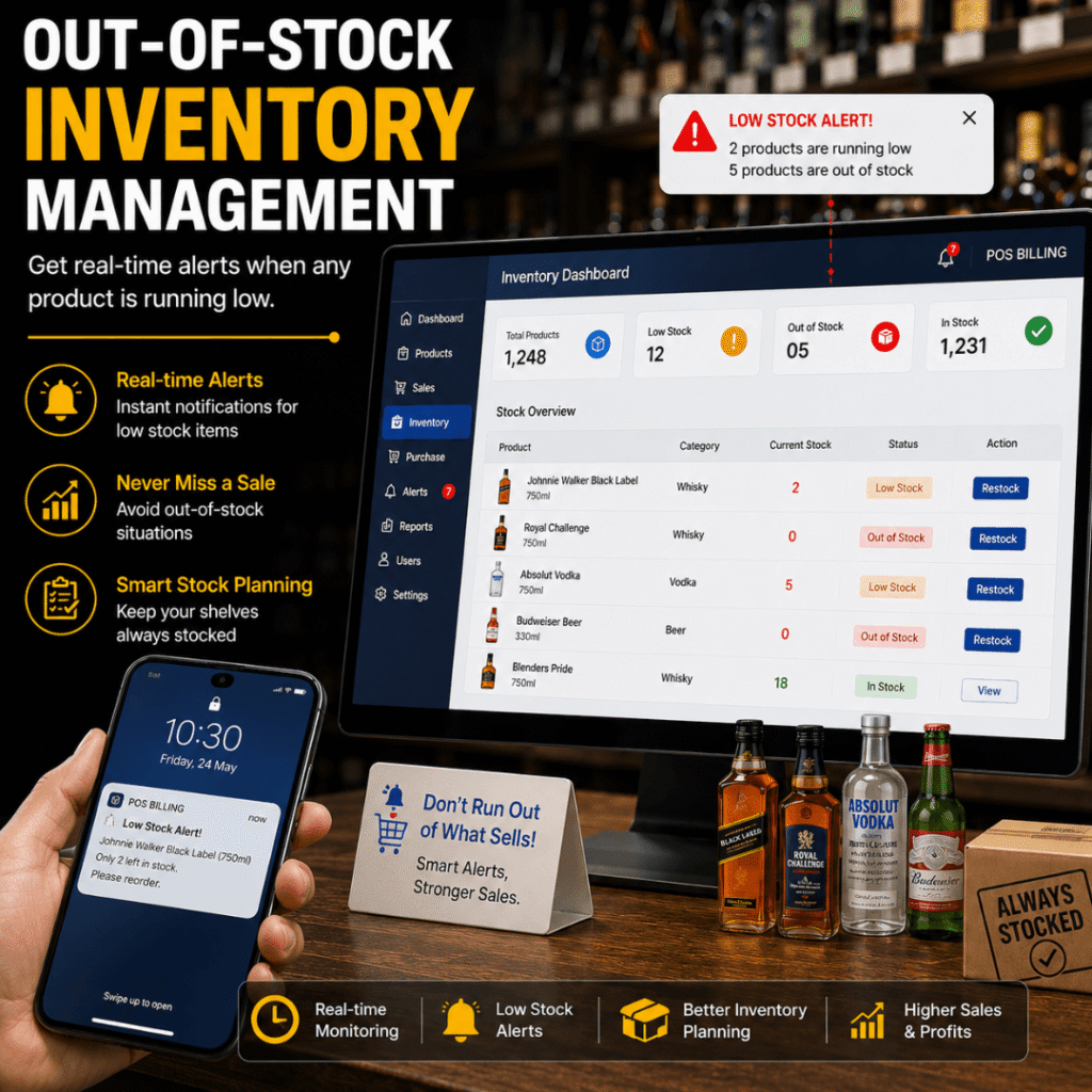 Liquor Shop Billing Software