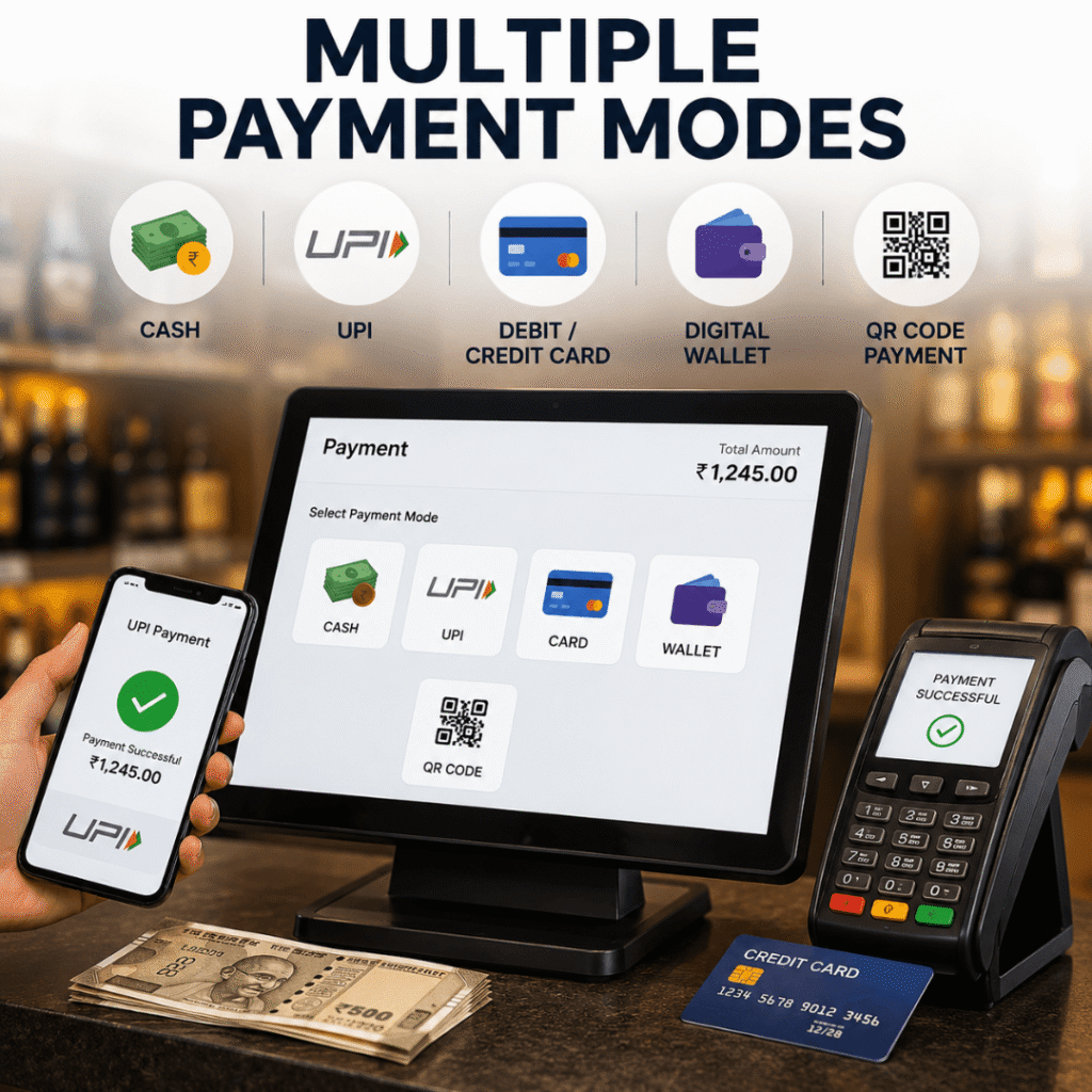Liquor Shop Billing Software