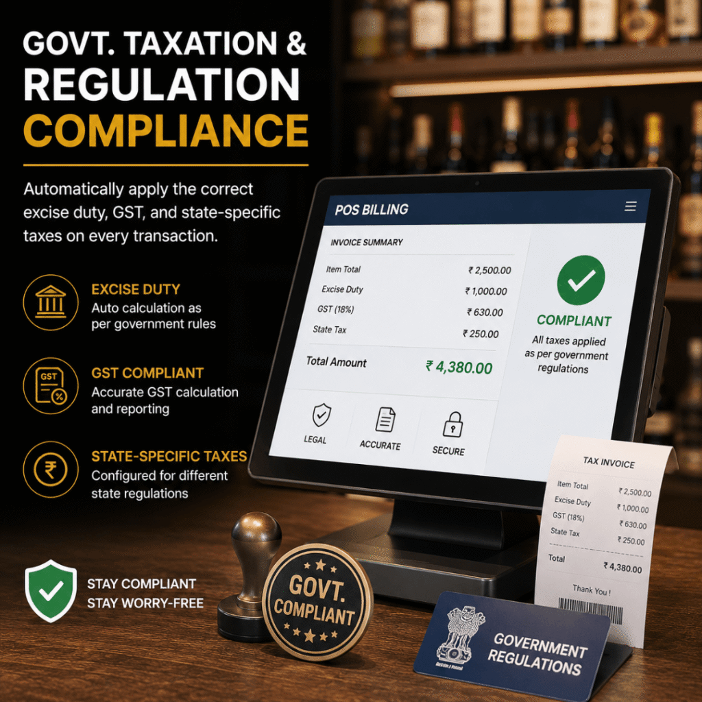 Liquor Shop Billing Software