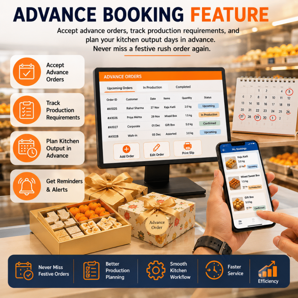 advance booking feature