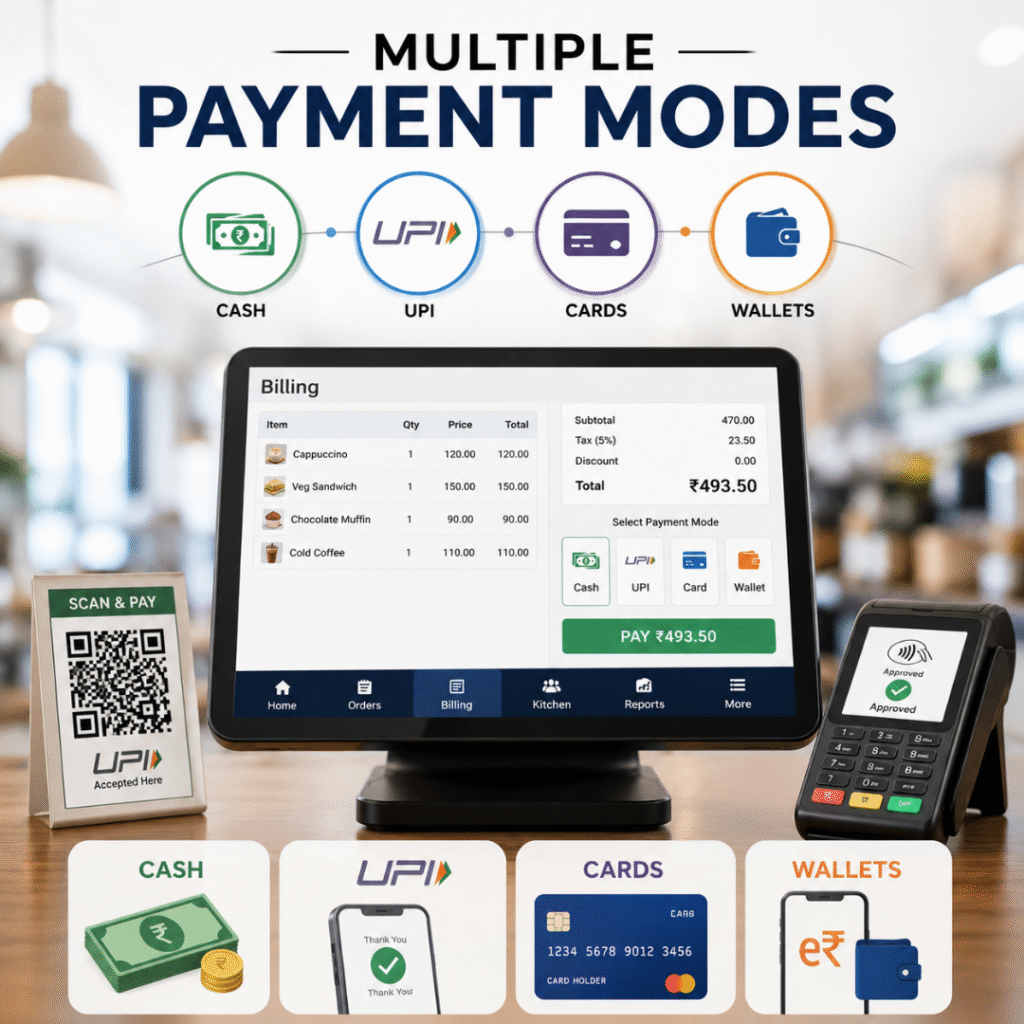 cafe billing software