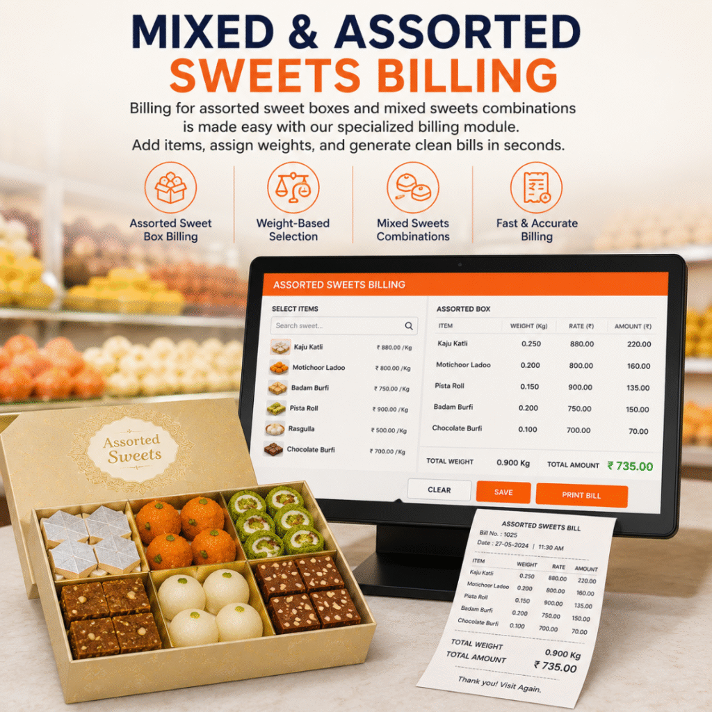 mixed & assorted sweets