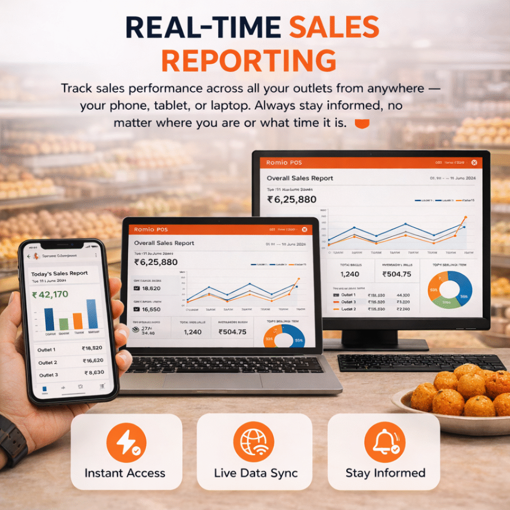 real time sales