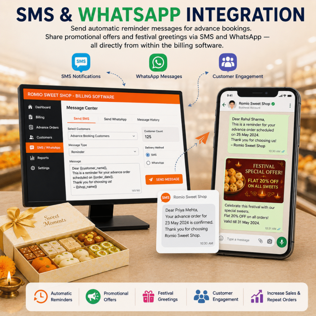 sms & whatsapp