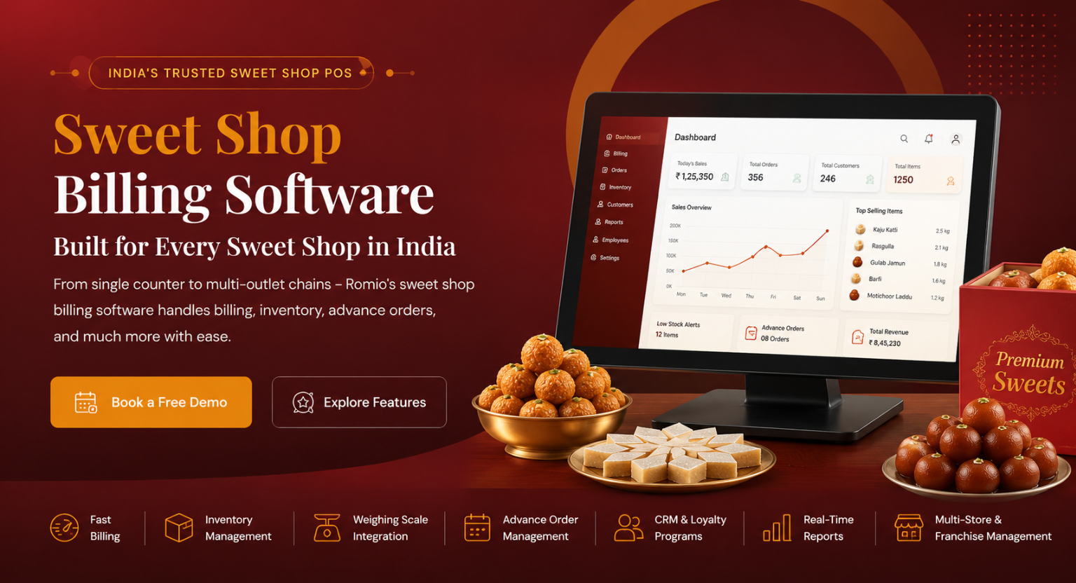 sweet shop billing software