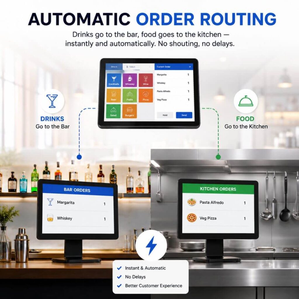 Automatic order routing