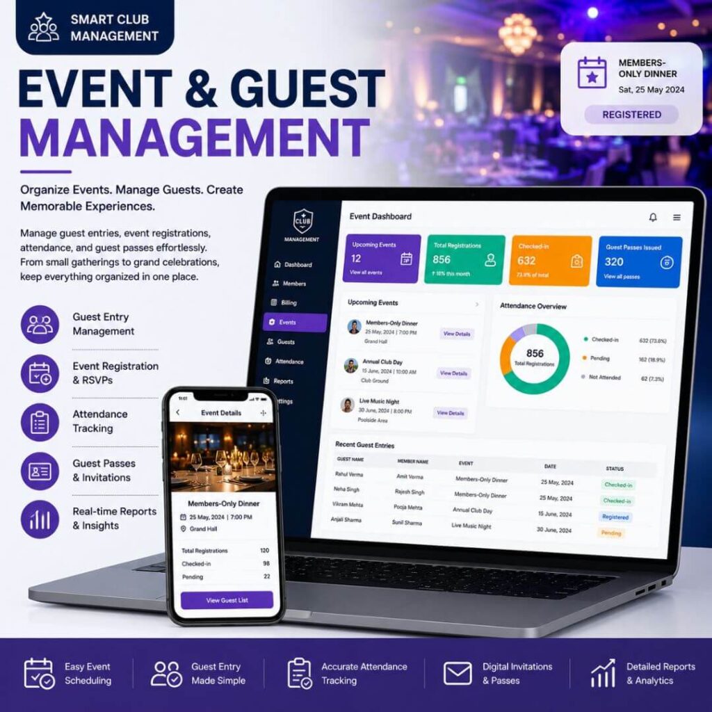Event & Guest Management