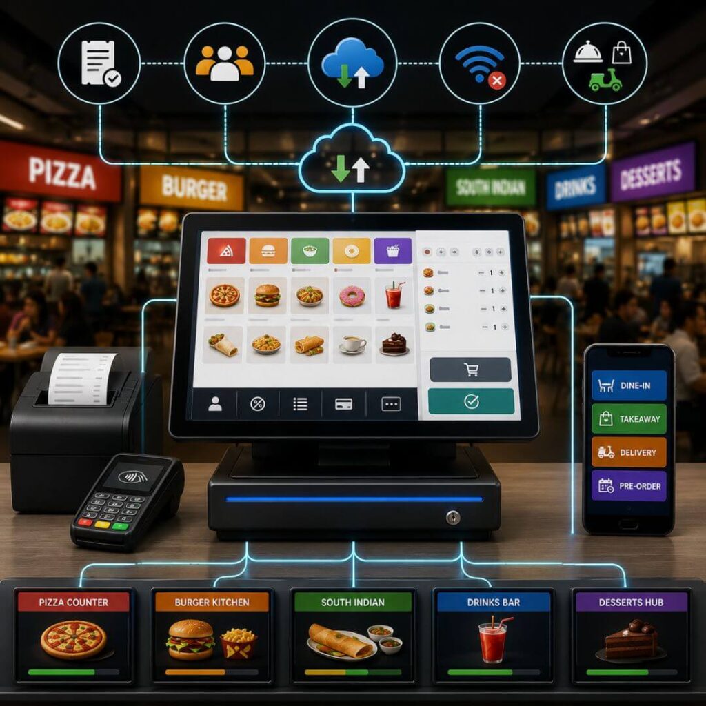 Food Court POS & Billing Operations
