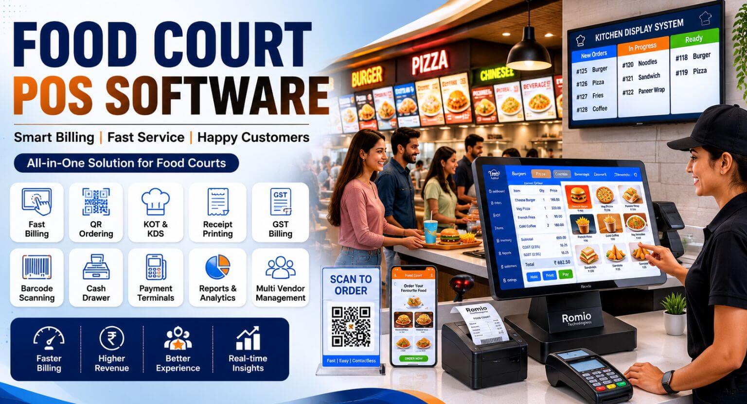 Food Court POS Software