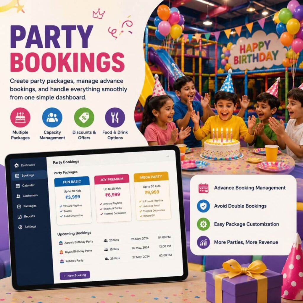Party Bookings
