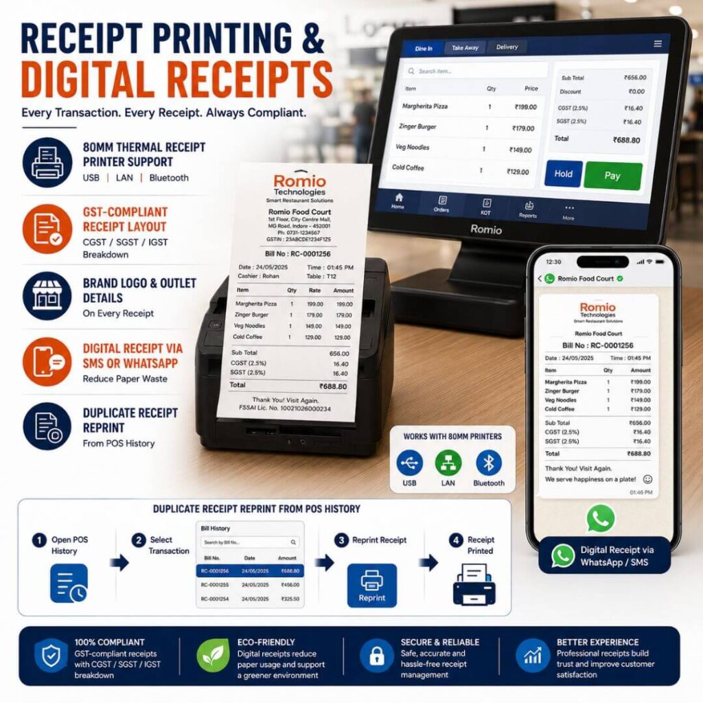 Receipt Printing & Digital Receipts