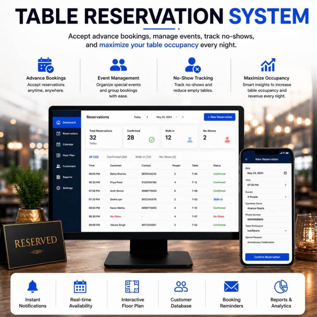 Table Reservation system