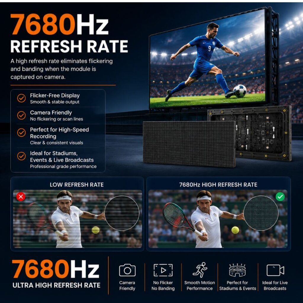 7680 HZ Refresh Rate