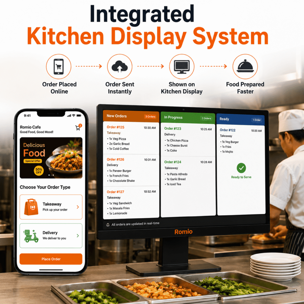 integrated kitchen display