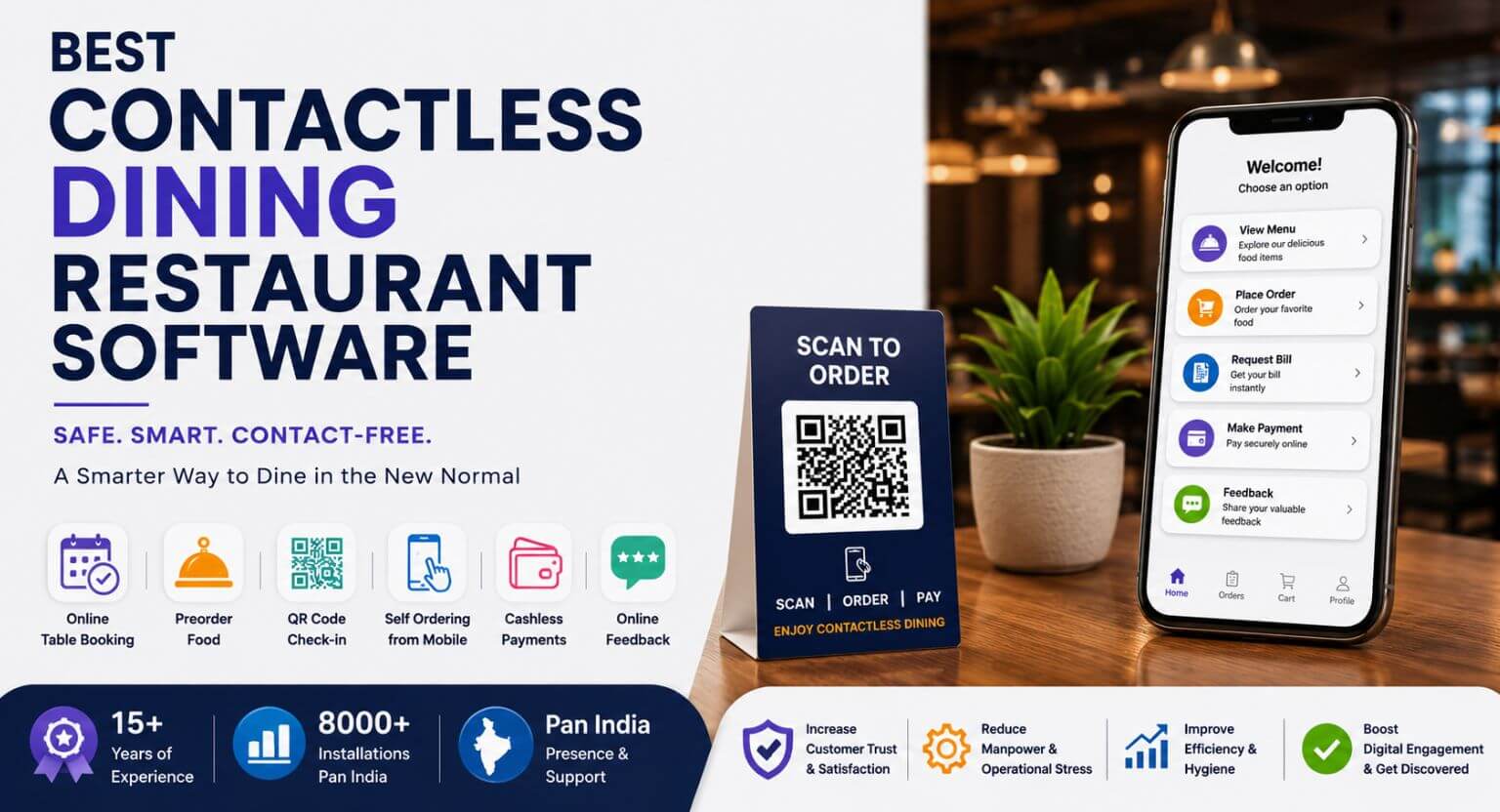 Contactless Dining Restaurant Software