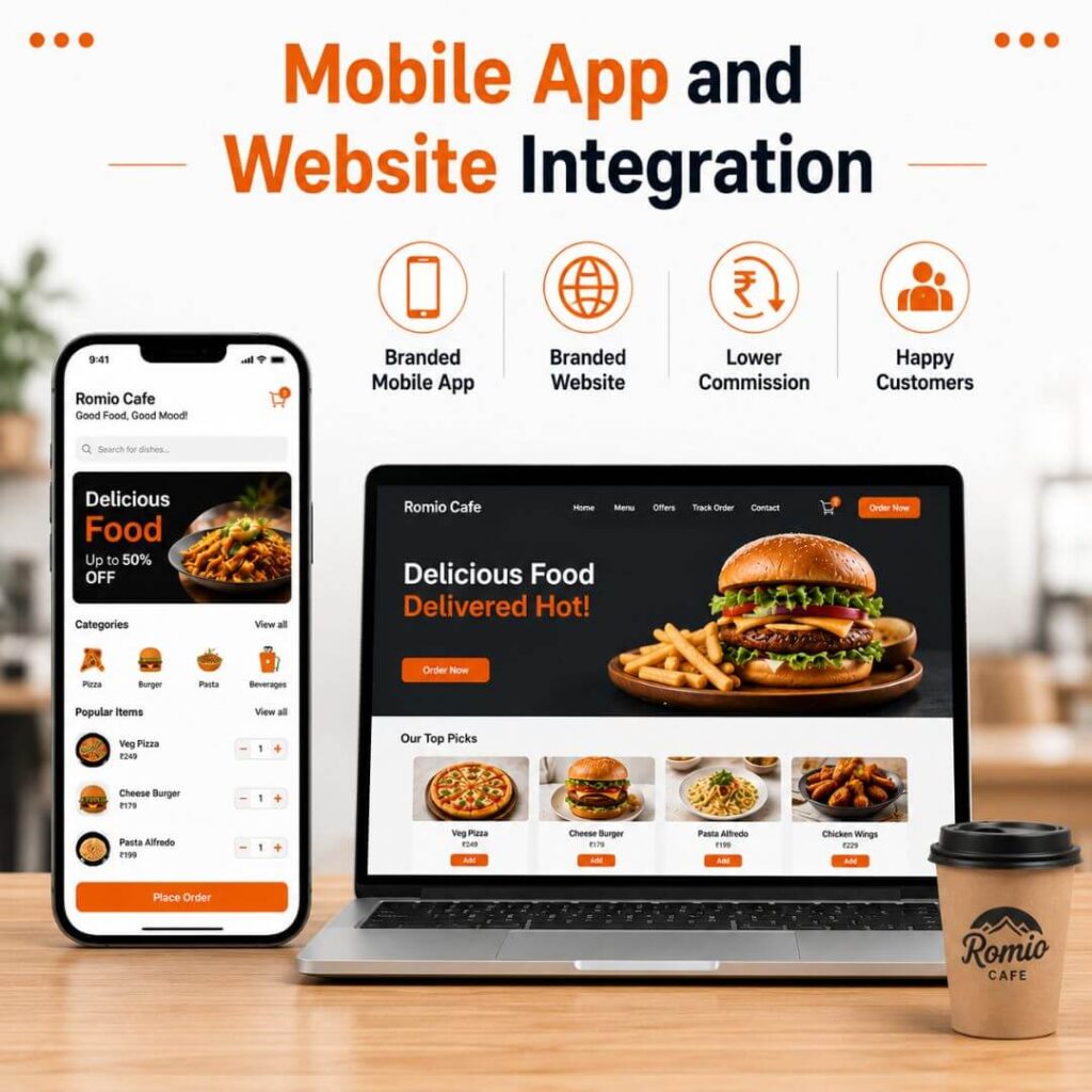 Mobile App & Website integration