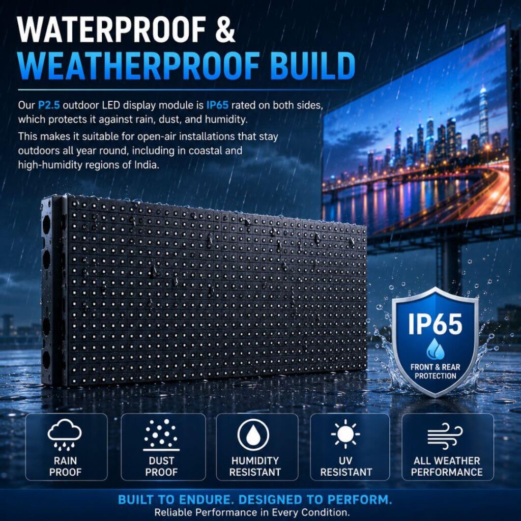 Waterproof & Weatherproof Build