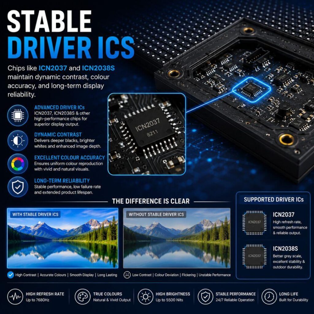 stable driver ics