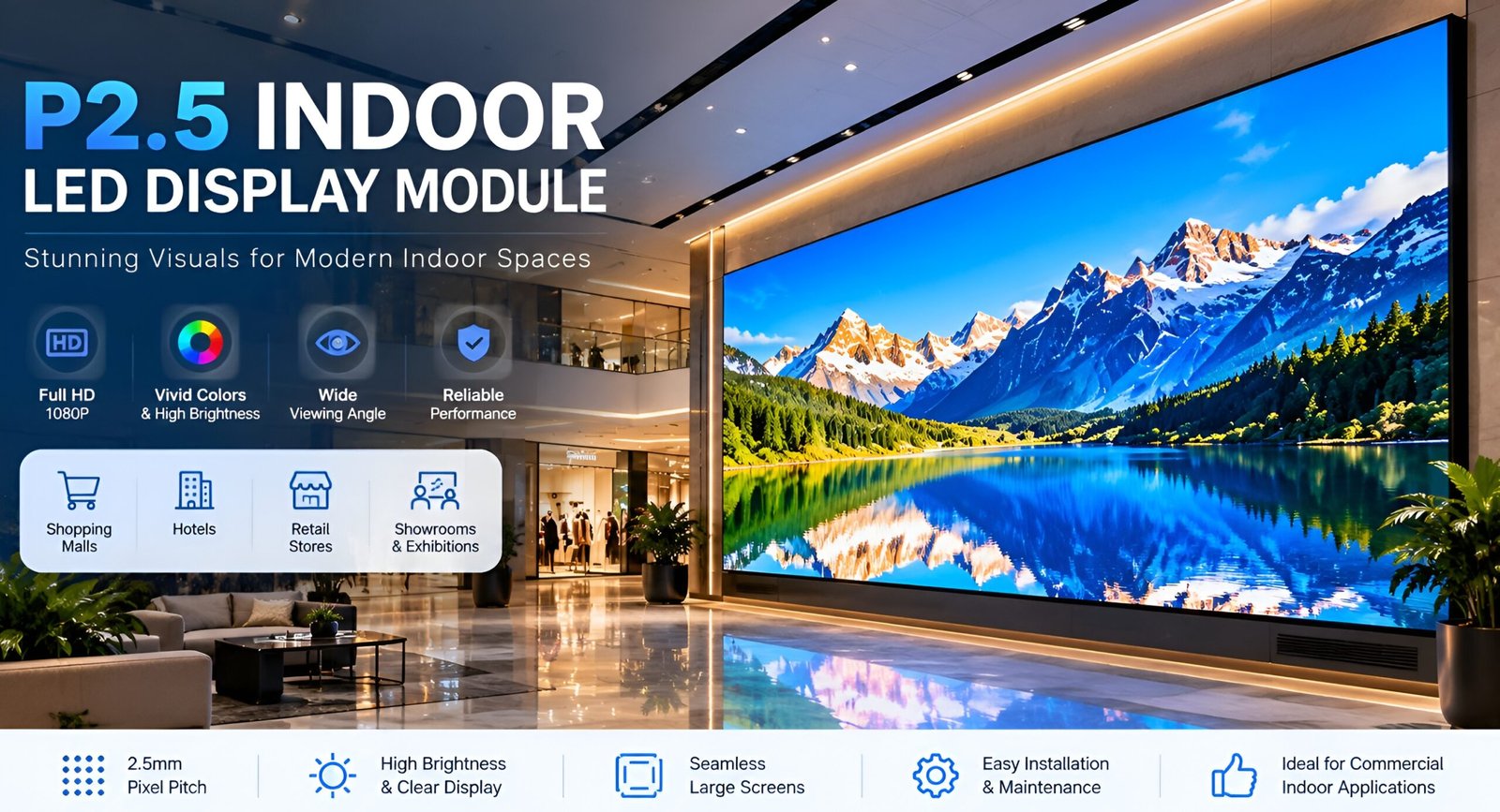 P2.5 Indoor LED Display